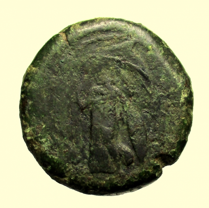 reverse: Mondo Greco, Sicilia, Tyrrhenoi Litra. Circa 354/3-336 a.C. 