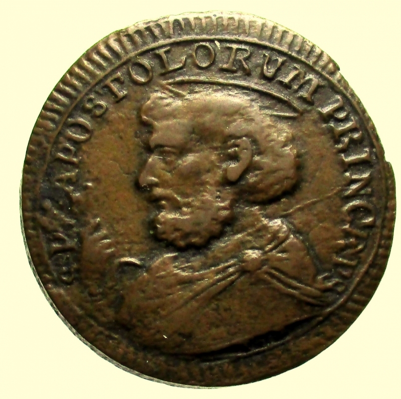 obverse: Zecche Italiane  Roma. Pio VI (1775-1799). Sampietrino da 2 baiocchi e mezzo 1797