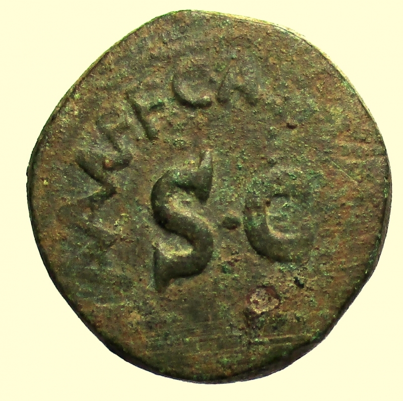 reverse: Impero Romano. Augusto. 27 a.C. - 14 d.C. Asse