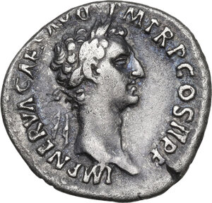 obverse: Nerva (96-98).. AR Denarius, 96 AD