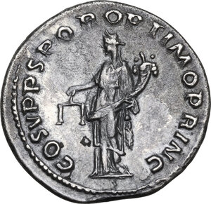 reverse: Trajan (98-117).. AR Denarius, 103-111