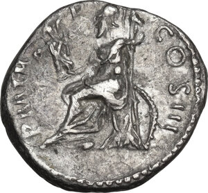reverse: Hadrian (117-138).. AR Denarius, 119-122 AD