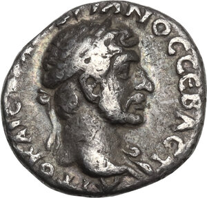 obverse: Hadrian (117-138).. AR Hemidrachm, Caesarea mint (Cappadocia). RY 4 (120/1 AD)