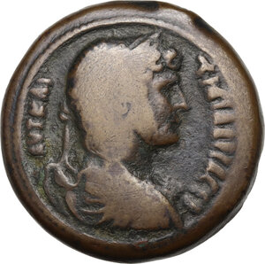 obverse: Hadrian (117-138).. AE 34 mm. Alexandria mint (Egypt), 127-128