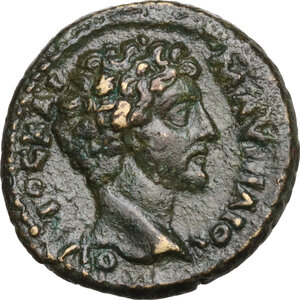 obverse: Marcus Aurelius as Caesar (139-161).. AE 17 mm. Maeonia mint (Lydia)