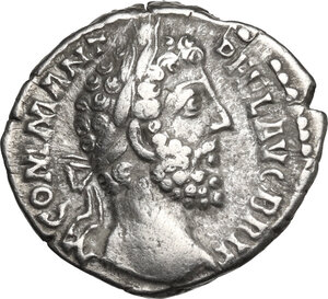 obverse: Commodus (177-192).. AR Denarius, 187-188 AD