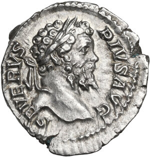 obverse: Septimius Severus (193-211).. AR Denarius, 201-202 AD