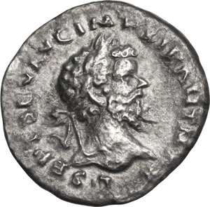 obverse: Septimius Severus (193-211) . AR Denarius, Laodicea mint. Struck 198-200 AD