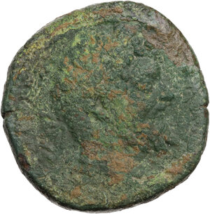 obverse: Septimius Severus (193-211).. AE Sestertius, 196 AD