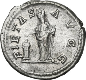 reverse: Julia Domna (died 217 AD).. AR Denarius. Struck under Septimius Severus, 196-211 AD