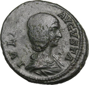 obverse: Julia Domna (died 217 AD).. AE As. Struck under Septimius Severus, 198-200 AD