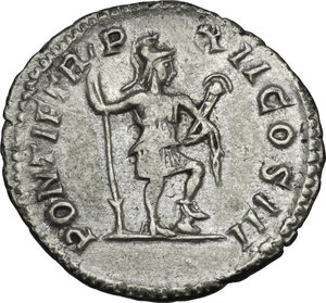 reverse: Caracalla (198-217).. AR Denarius, 210 AD