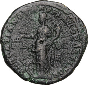 reverse: Macrinus and Diadumenian (217-218).. AE Pentassarion, Marcianopolis mint (Moesia Inferior)