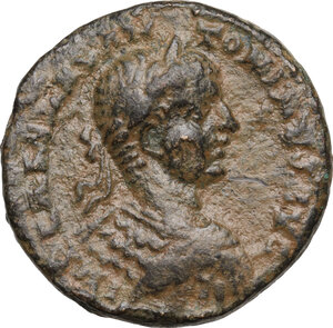 obverse: Elagabalus (218-222 AD).. AE 28 mm. Tyre mint (Phoenicia)
