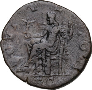 reverse: Severus Alexander (222-235).. AE Sestertius