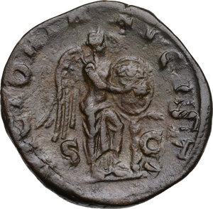 reverse: Severus Alexander (222-235).. AE Sestertius