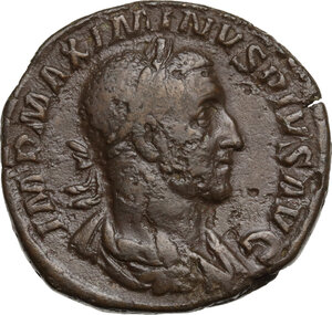 obverse: Maximinus I (235-238).. AE Sestertius, 236 AD