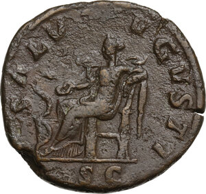 reverse: Maximinus I (235-238).. AE Sestertius, 236 AD