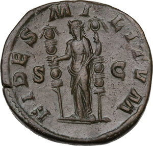 reverse: Maximinus I (235-238).. AE Sestertius, late 236-237 AD