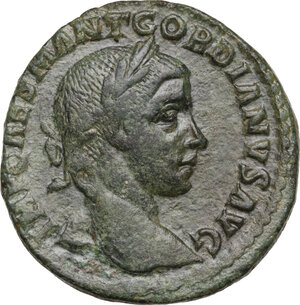 obverse: Gordian III (238-244).. AE 30 mm. Viminacium mint (Moesia Superior), year 3 (241-2 AD)