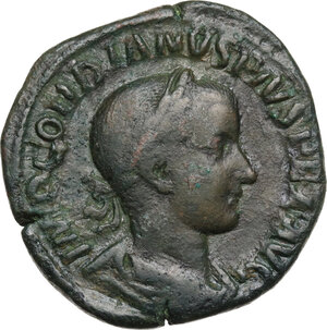 obverse: Gordian III (238-244).. AE Sestertius, 240 AD