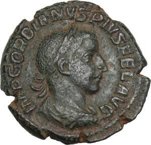 obverse: Gordian III (238-244).. AE As, 241 AD