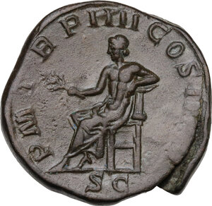 reverse: Gordian III (238-244).. AE Sestertius, 241 AD
