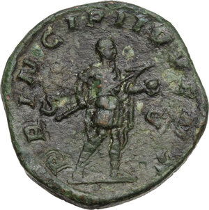 reverse: Philip II (244-249).. AE Sestertius, 245 AD