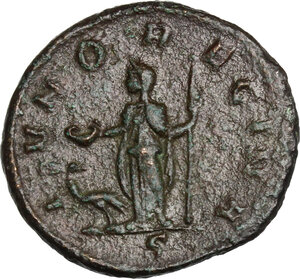 reverse: Severina, wife of Aurelian (270-275).. AE As, 275 AD