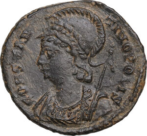 obverse: Constantine I (307-337). Commemorative series.. AE Follis. Antioch mint, 335-337 AD