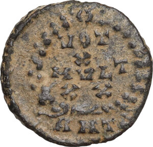 reverse: Arcadius (383-408).. AE 13 mm. Antioch mint, 383-388 AD