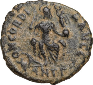reverse: Arcadius (383-408).. AE 17.5 mm. Antioch mint, 401-403 AD