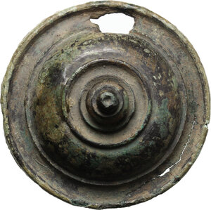 obverse: Bronze decorative element.  Roman, 1st-3rd century AD.  52 mm. 37.03 g
