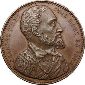 obverse: France.  Charles V (1519-1556). AE Medal, early 19th century