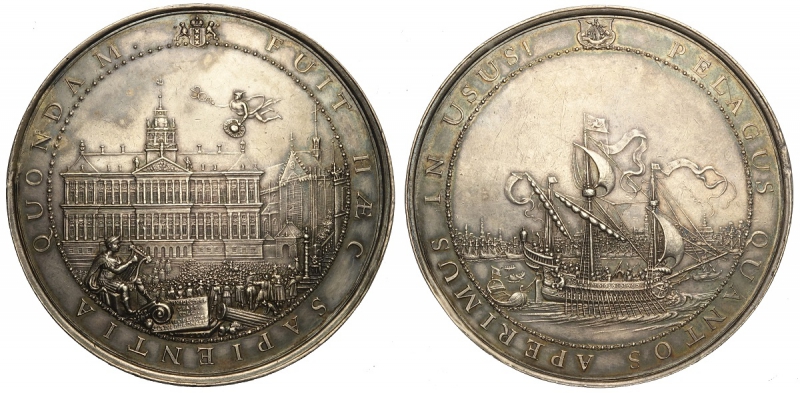 obverse: Netherlands, Amsterdam, Medal 1655 