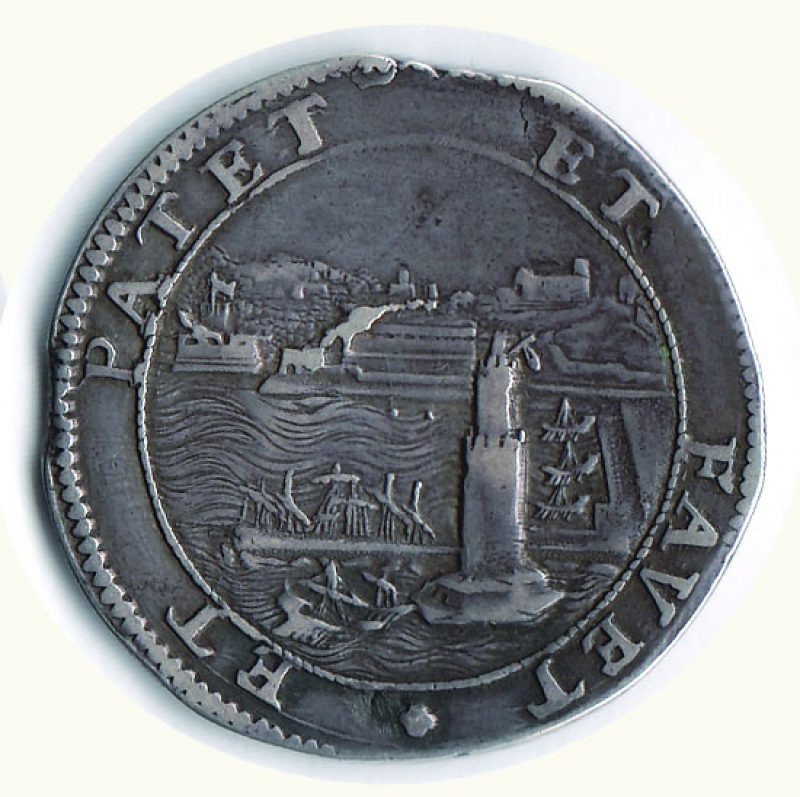 reverse: LIVORNO - Cosimo III - Tollero 1685;