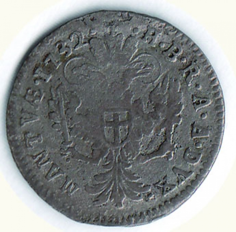 reverse: MANTOVA - Carlo VI - Lira 1732