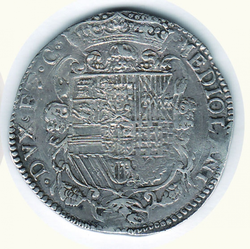 reverse: Milano - Carlo II (1666-1700) - Filippo 1676
