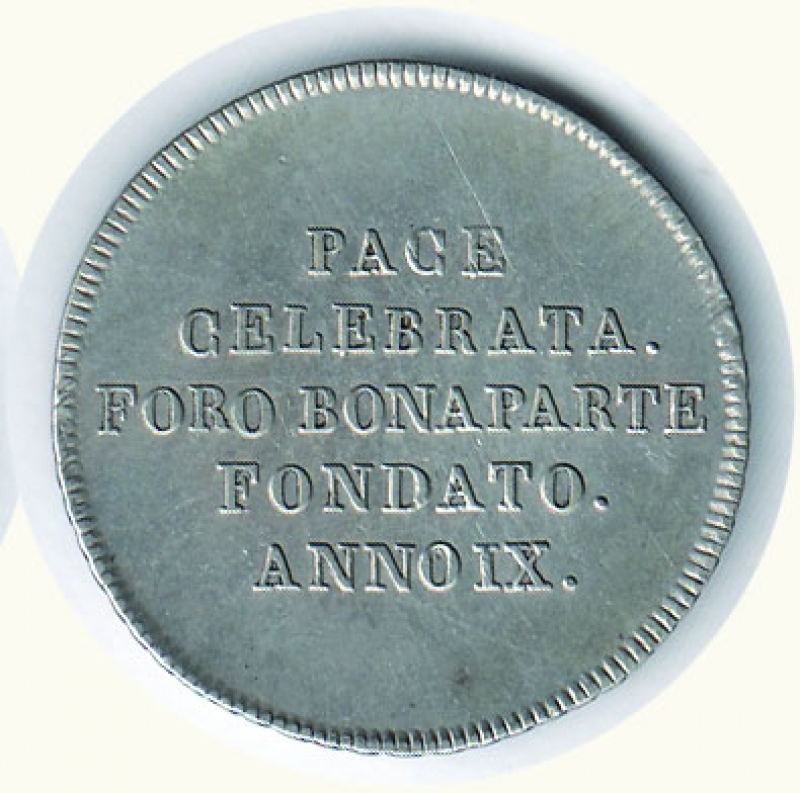 reverse: MILANO - Rep Cisalpina - 30 soldi A. IX.