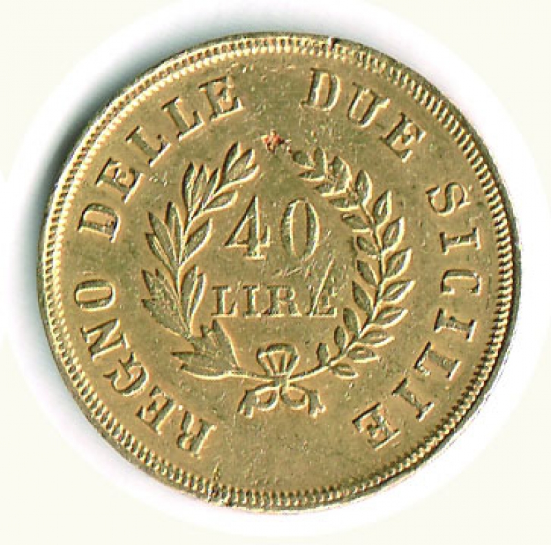 reverse: NAPOLI - Gioacchino Murat - 40 Lire 1813.