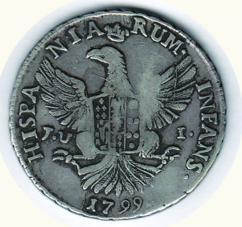 reverse: PALERMO - Ferdinando III - Da 12 Tari 1799.