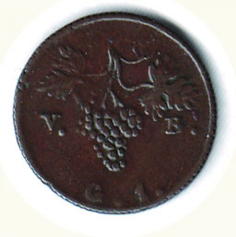reverse: PALERMO - Ferdinando III - Grano 1815