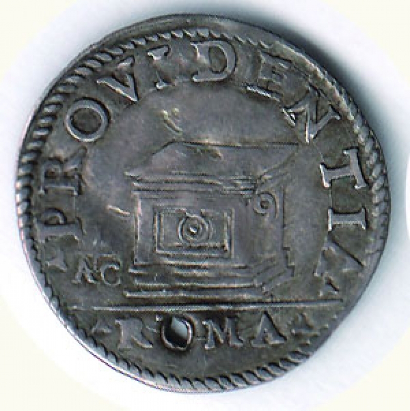 obverse: ROMA - Giulio III (1550-1555) - Grosso An II;