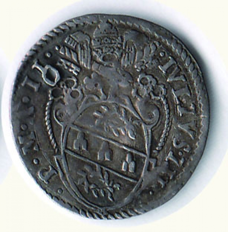 reverse: ROMA - Giulio III (1550-1555) - Grosso An II;