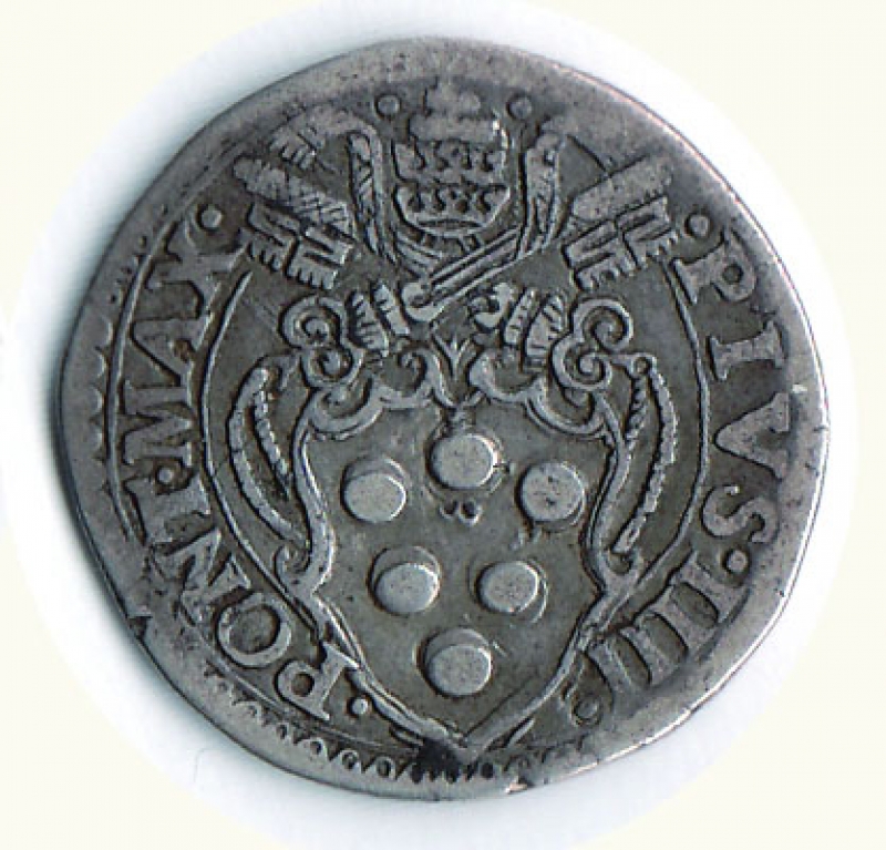 reverse: ROMA - Pio  IV (1559-1565) - Testone sd.