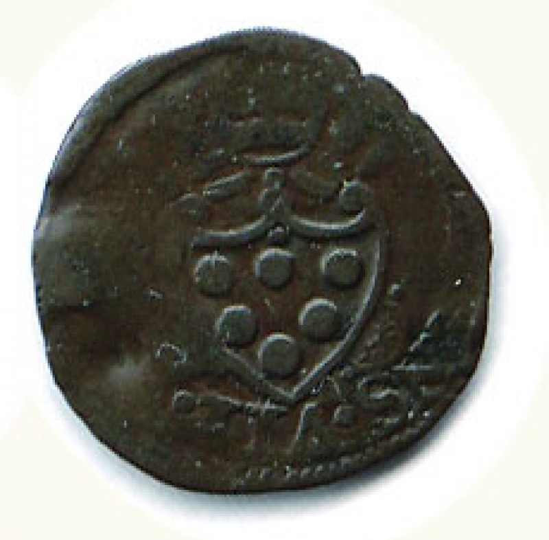 reverse: ROMA - Clemente VIII (1592-1605) - Quattrino.