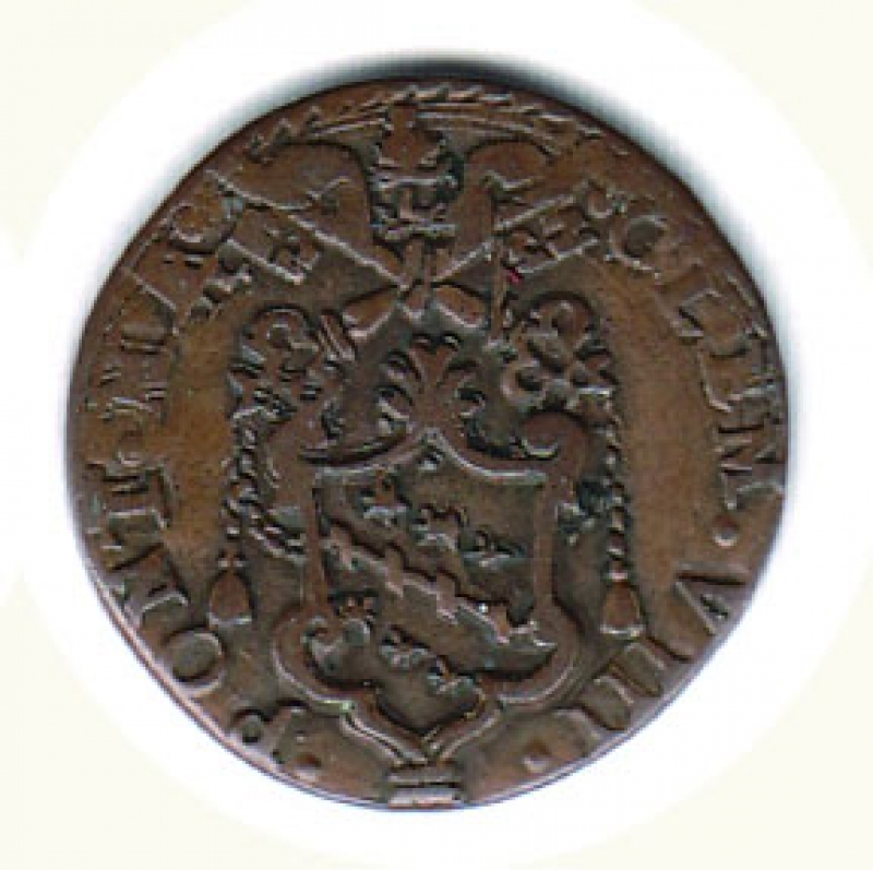 reverse: ROMA - Clemente VIII - Quattrino 1750