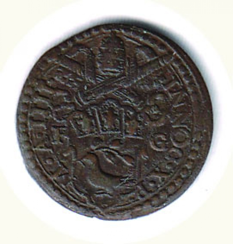 reverse: ROMA - Innocenzo X (1644-1655) - Quattrino
