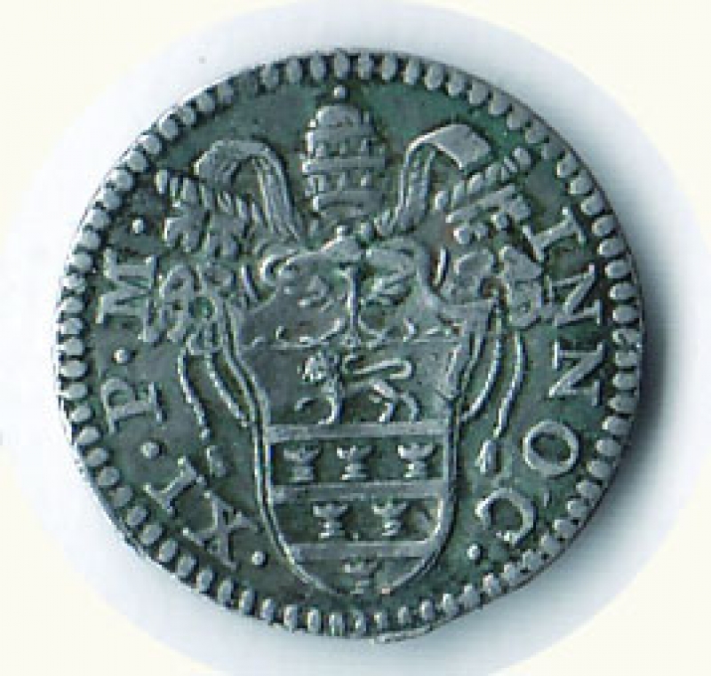 reverse: ROMA - Innocenzo XI (1676 -1689) - Grosso;