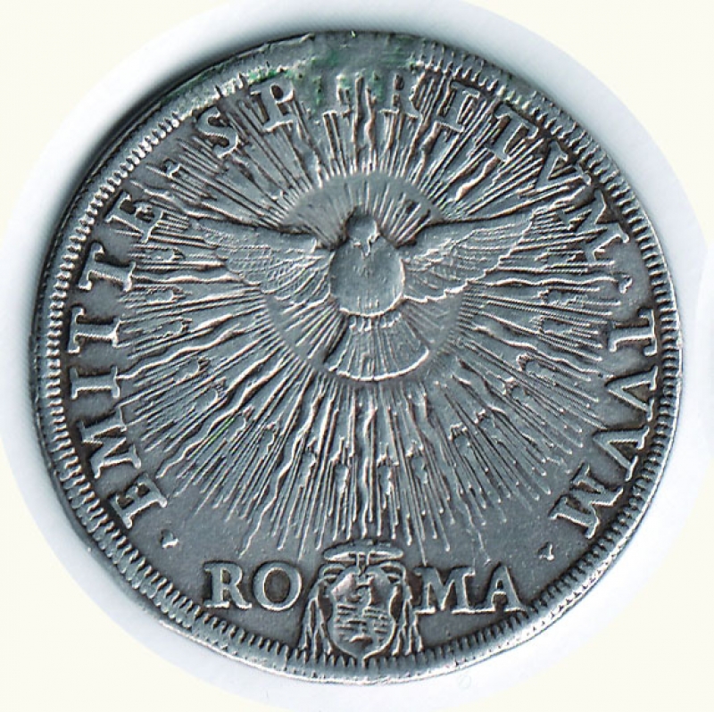 obverse: ROMA - Sede vacante 1689 - Piastra